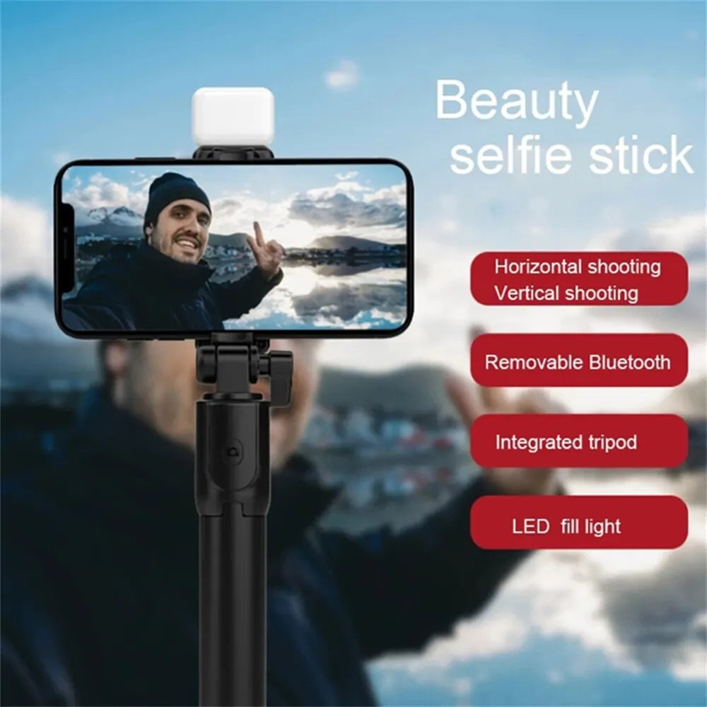 Selfi Stick Phone Holder Stand with Beauty Fill Light for Phone