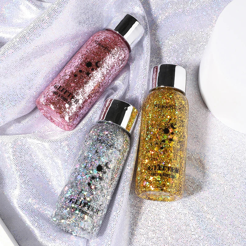 Body Face Glitter Gel