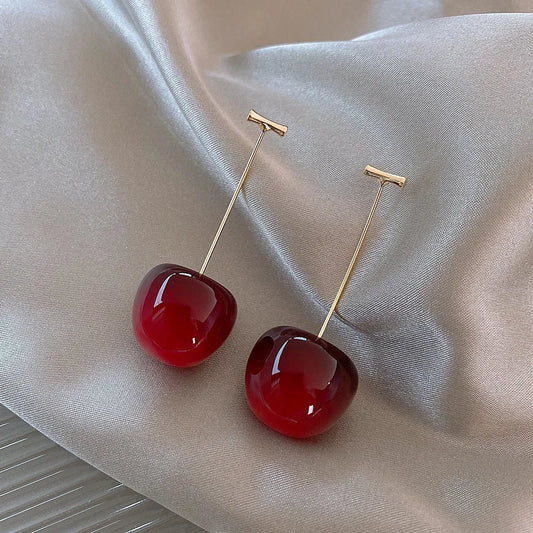 Red Cherry Earrings