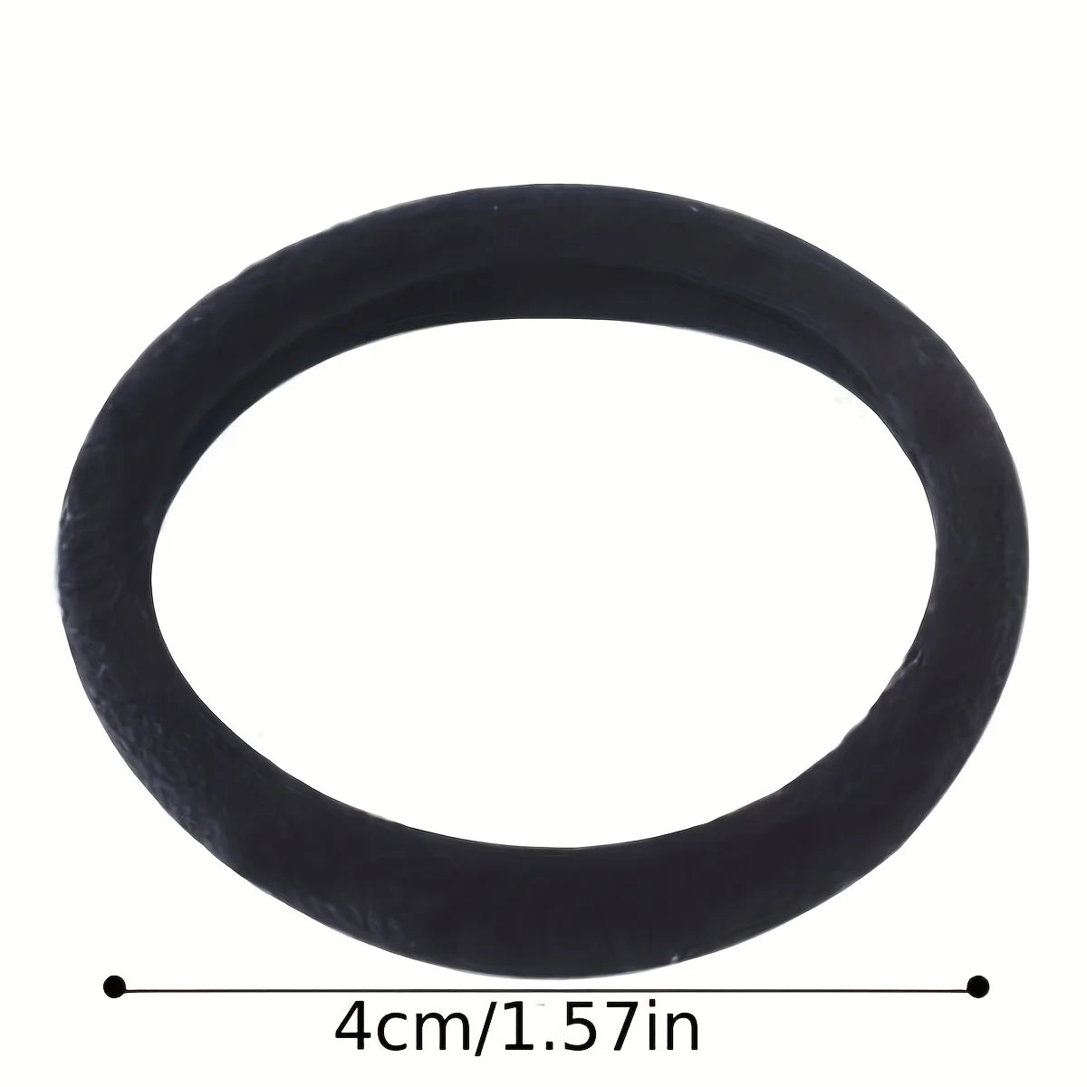 Black Hair Bands Rubber