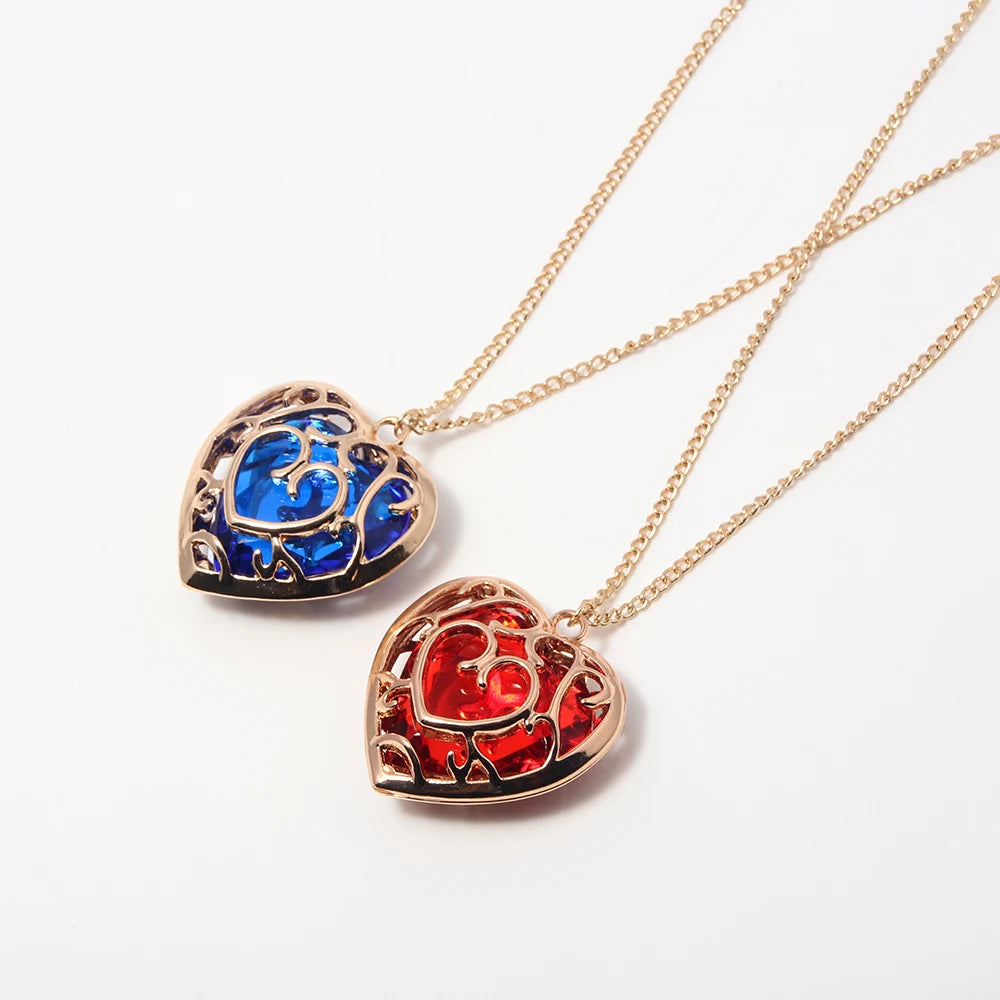 Skyward Sword Red Heart Necklace