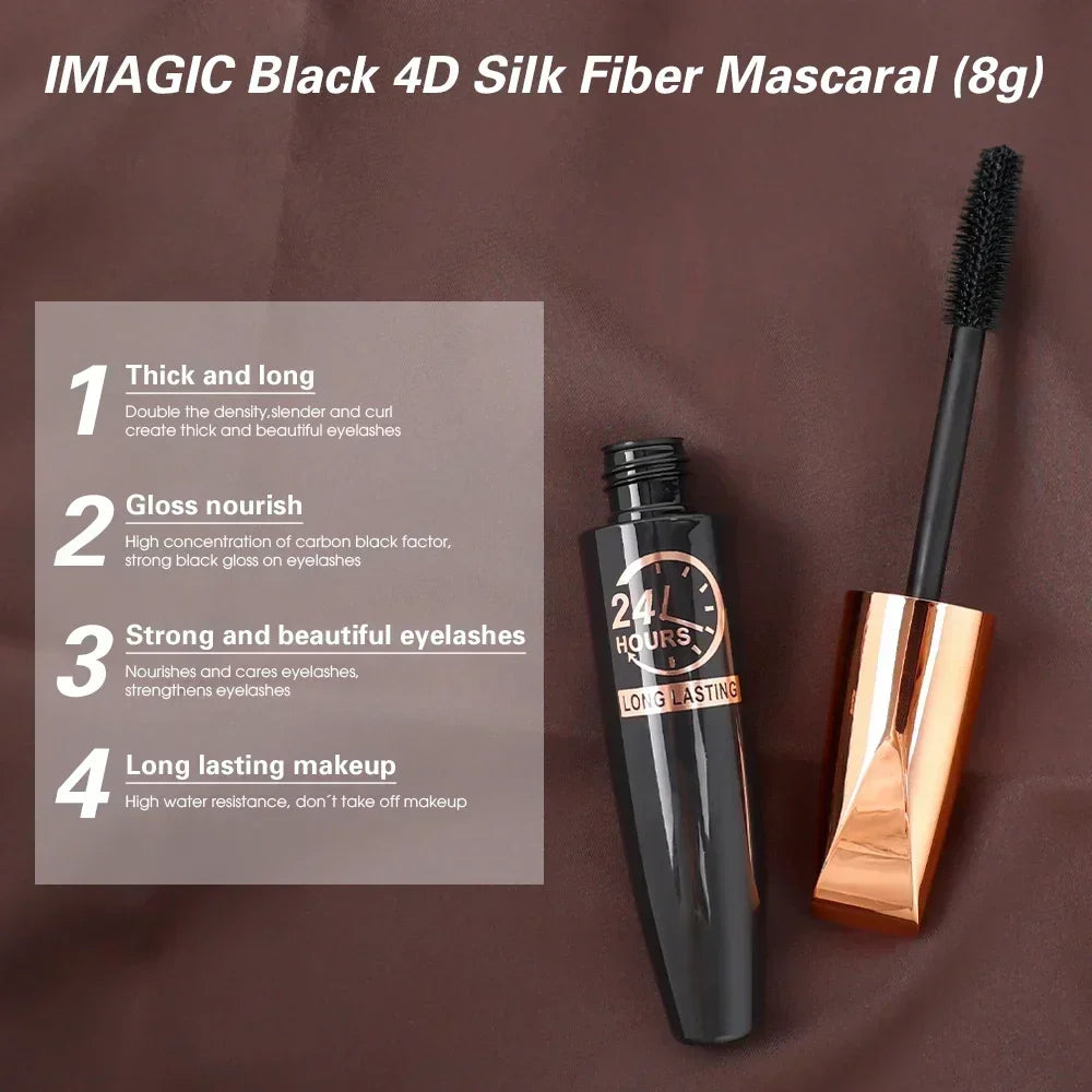 Waterproof Mascara  Black Silk